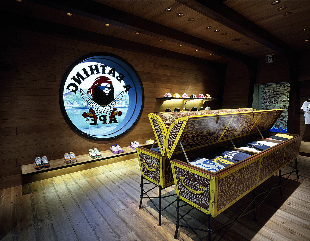 A BATHING APE PIRATE STORE
