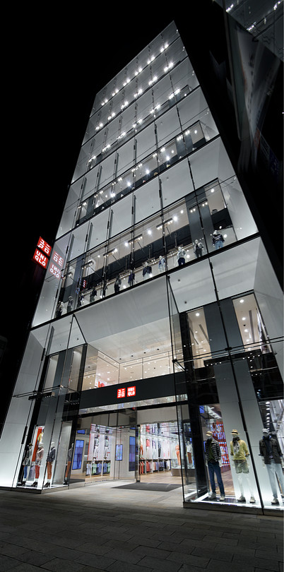 Uniqlo flagship store by Wonderwall Tokyo